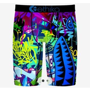 Boys Staple Ethika Colorful Ascended Boxer Briefs YL (10-12)